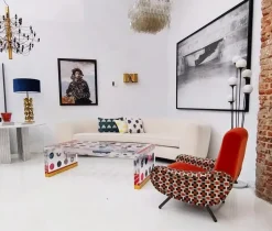 Clearance Pamono Mid-Century Modern Floor Lamp from Stilnovo, Italy, 1950s