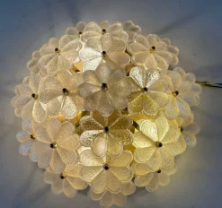 Pamono Mid-Century Modern Floral Wall Lamp by Ernst Palme, 1960s><noscript><img width=