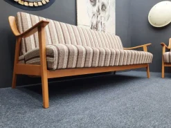 Hot Pamono Mid-Century Modern Folding Sofa and Daybed by Wilhelm Knoll, 1960s