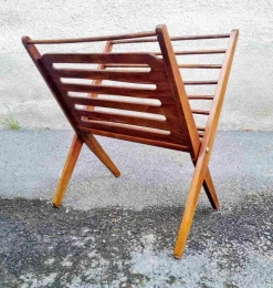 Sale Pamono Mid-Century Modern Folding Magazine Rack by Nevco, 1960s