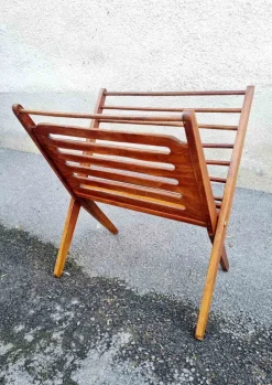 Sale Pamono Mid-Century Modern Folding Magazine Rack by Nevco, 1960s