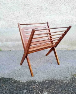 Sale Pamono Mid-Century Modern Folding Magazine Rack by Nevco, 1960s