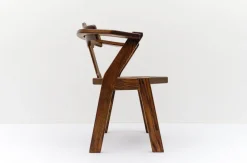 Pamono Mid-Century Modern French Provincial Oak Chair, 1960s> Lounge Chairs & Armchairs