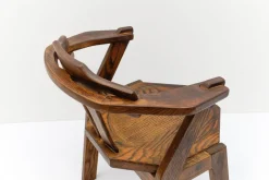 Pamono Mid-Century Modern French Provincial Oak Chair, 1960s><noscript><img width=