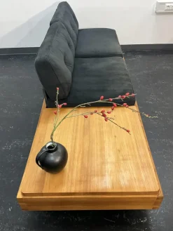 Pamono Mid-Century Modern French Bench in Elm in the style Pierre Chapo, 1950s> Benches
