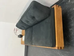 Pamono Mid-Century Modern French Bench in Elm in the style Pierre Chapo, 1950s><noscript><img width=