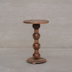 Pamono Mid-Century Modern French Wooden Side Table, 1950s> Coffee & Side Tables