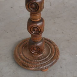 Pamono Mid-Century Modern French Wooden Side Table, 1950s><noscript><img width=