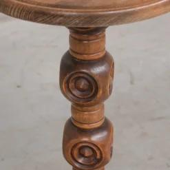 Pamono Mid-Century Modern French Wooden Side Table, 1950s><noscript><img width=