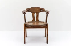 Pamono Mid-Century Modern French Provincial Oak Chair, 1960s><noscript><img width=