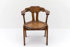 Pamono Mid-Century Modern French Provincial Oak Chair, 1960s><noscript><img width=