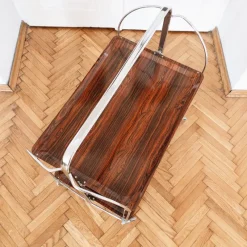 Hot Pamono Mid-Century Modern German Bar Cart or Trolley, 1970s