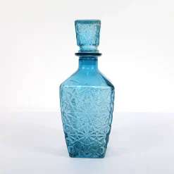 Pamono Mid-Century Modern Glass Decanters from Empoli, Set of 6><noscript><img width=