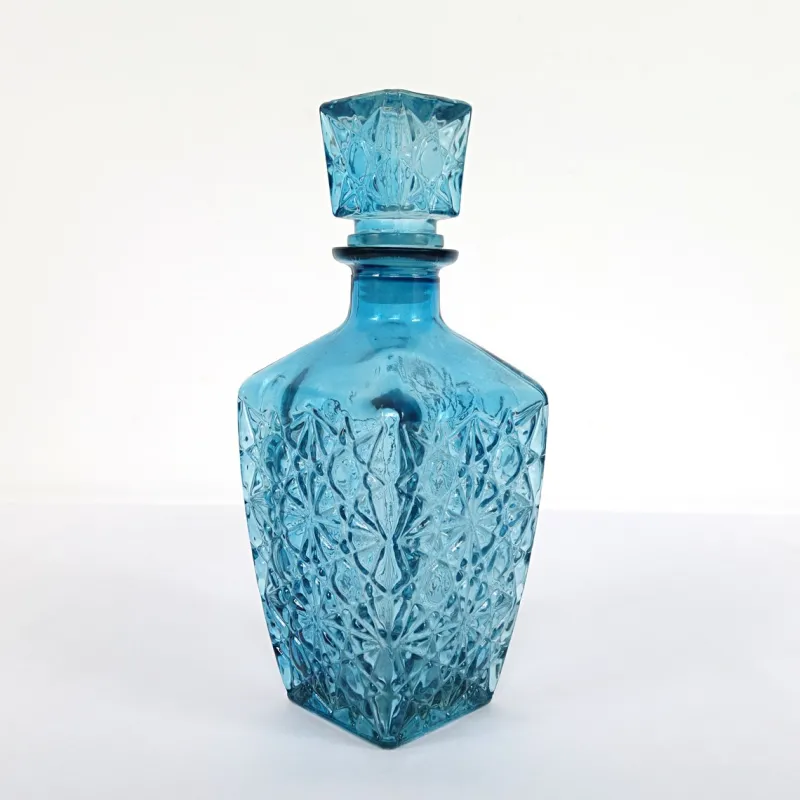Pamono Mid-Century Modern Glass Decanters from Empoli, Set of 6> Bottles, Carafes & Jugs