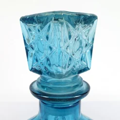 Pamono Mid-Century Modern Glass Decanters from Empoli, Set of 6><noscript><img width=
