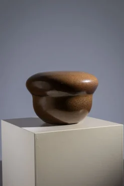 Pamono Mid-Century Modern Glazed Ceramic Vase, 1970s><noscript><img width=