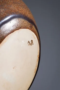 Pamono Mid-Century Modern Glazed Ceramic Vase, 1970s><noscript><img width=