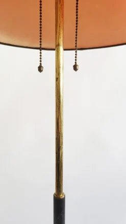 Pamono Mid-Century Modern Italian Brass Floor Lamp, 1950s><noscript><img width=