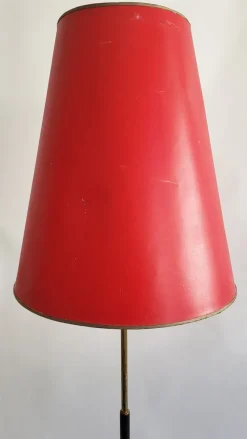 Pamono Mid-Century Modern Italian Brass Floor Lamp, 1950s><noscript><img width=