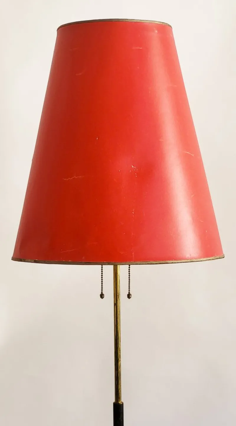 Pamono Mid-Century Modern Italian Brass Floor Lamp, 1950s> Floor Lamps