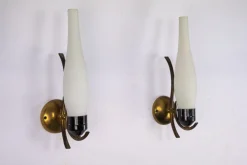 Hot Pamono Mid-Century Modern Italian Sconces, 1950s, Set of 2