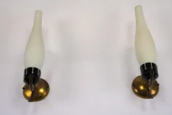 Hot Pamono Mid-Century Modern Italian Sconces, 1950s, Set of 2