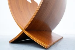 Pamono Mid-Century Modern Italian Wooden Magazine Rack> Magazine Racks