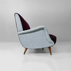 Pamono Mid-Century Modern Italian Mod. 801 Sofa by Carlo De Carli for Cassina, 1950s> Couches & Sofas