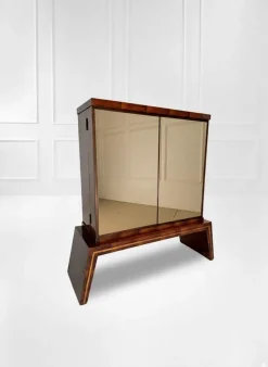 Discount Pamono Mid-Century Modern Italian Mirrored Dry Bar Cabinet, 1950s