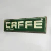 Pamono Mid-Century Modern Italian Metal Pierris Coffee Advertising Sign, 1950s> Wall Decor