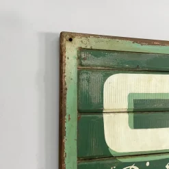 Pamono Mid-Century Modern Italian Metal Pierris Coffee Advertising Sign, 1950s><noscript><img width=