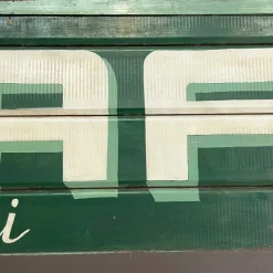Pamono Mid-Century Modern Italian Metal Pierris Coffee Advertising Sign, 1950s><noscript><img width=