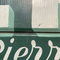 Pamono Mid-Century Modern Italian Metal Pierris Coffee Advertising Sign, 1950s><noscript><img width=