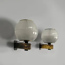 Sale Pamono Mid-Century Modern Italian Feltre Wall Lamps by Ignazio Gardella for Greco, 1960s, Set of 2