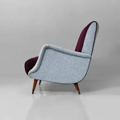 Pamono Mid-Century Modern Italian Mod. 802 Lounge Chairs by Carlo De Carli for Cassina, 1950s, Set of 2> Lounge Chairs & Armchairs