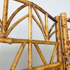 Discount Pamono Mid-Century Modern Italian Screen in Bamboo and Rattan, 1950s