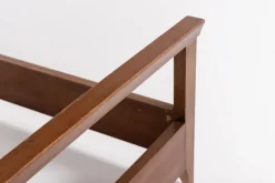 Pamono Mid-Century Modern Italian Double Bed Frame from Gio Ponti, 1950s><noscript><img width=