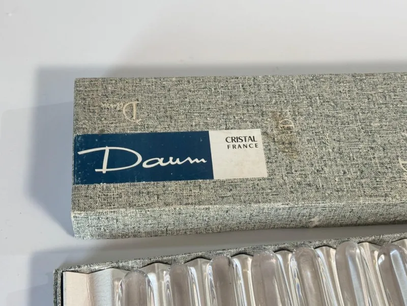 Outlet Pamono Mid-Century Modern Knife Rests by Daum Nancy, 1960s, Set of 12