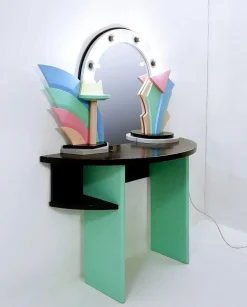 Online Pamono Mid-Century Modern Lacquered Wood Dressing Table, 1960s