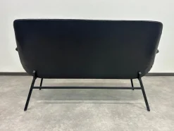 Pamono Mid-Century Modern Leather Seating Group by Gastone Rinaldi, 1970s, Set of 4><noscript><img width=