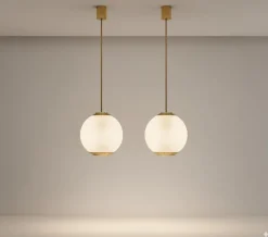 Outlet Pamono Mid-Century Modern LS2 Pendants by L. Caccia Dominioni for Azucena, 1950s, Set of 2