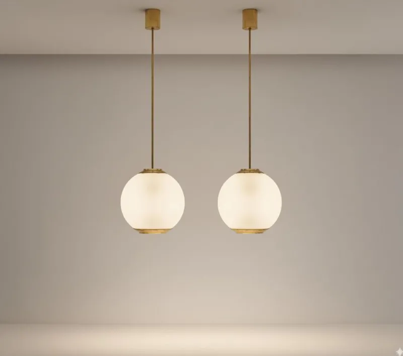 Outlet Pamono Mid-Century Modern LS2 Pendants by L. Caccia Dominioni for Azucena, 1950s, Set of 2
