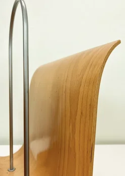 Pamono Mid-Century Modern Magazine Rack by Ligne Roset, France, 1970s><noscript><img width=