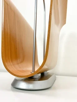 Pamono Mid-Century Modern Magazine Rack by Ligne Roset, France, 1970s><noscript><img width=