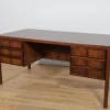New Pamono Mid-Century Modern Model 77 Freestanding Desk in Teak from Omann Jun, 1960s