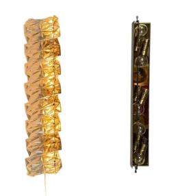 Online Pamono Mid-Century Modern Murano Glass Wall Lights, 1960s, Set of 2