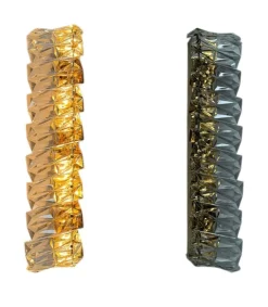Online Pamono Mid-Century Modern Murano Glass Wall Lights, 1960s, Set of 2