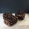 Pamono Mid-Century Modern Op Art Psychedelic Lounge Chairs, Italy, 1970s, Set of 2> Lounge Chairs & Armchairs