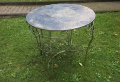 Sale Pamono Mid-Century Modern Painted Garden Patio Table, 1960s