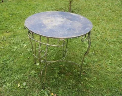 Sale Pamono Mid-Century Modern Painted Garden Patio Table, 1960s